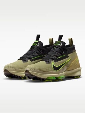 Nike Infinity Tour Next% 2 GTX Dusty Olive Black Volt FV4897 300 Men's Size 9